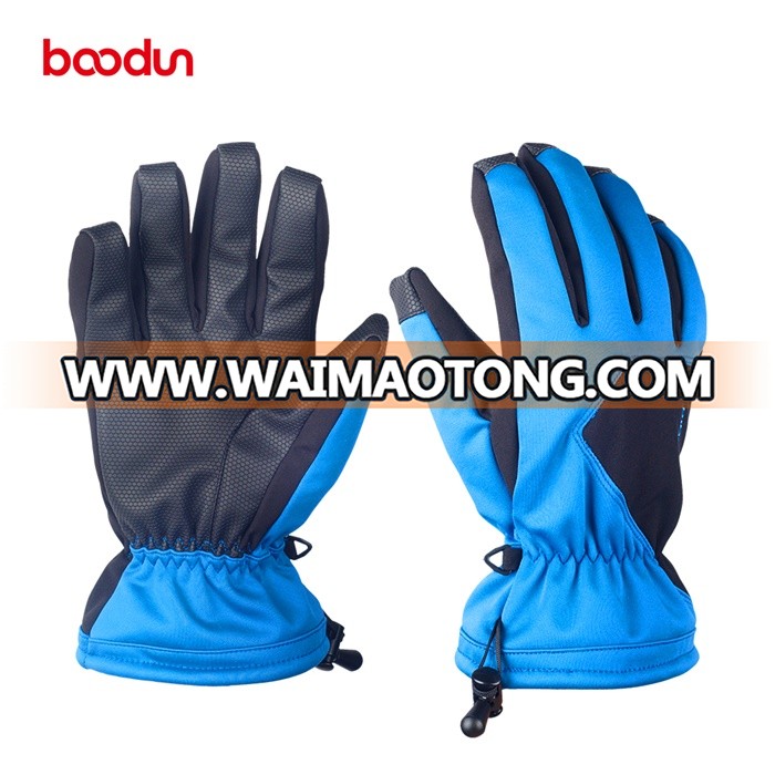 Two finger mitten professional thermal insulated cold weather gloves