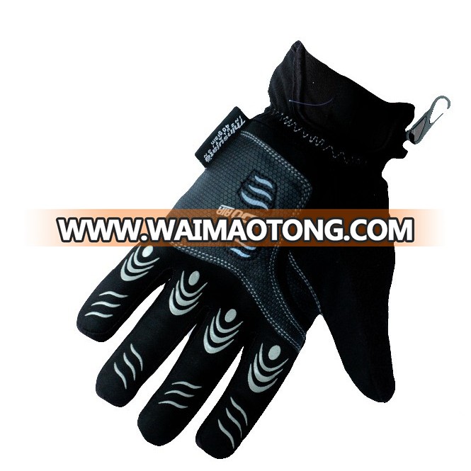 Thin winter top impact sport skiing snow gloves for adults